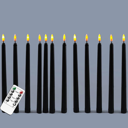 Flameless Electronic Black Candles