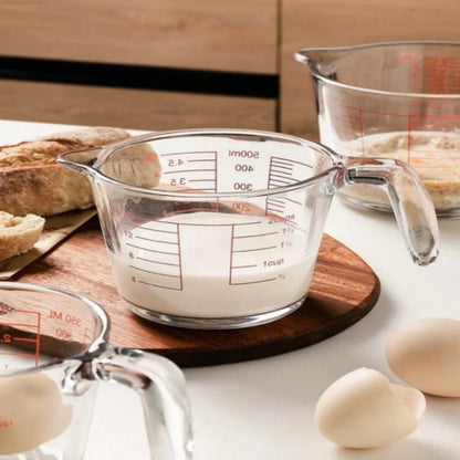 Borosilicate Glass Measuring Cup