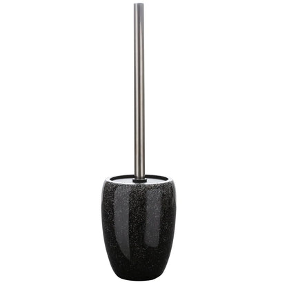 Glitter Toilet Bowl Brush and Canister Set