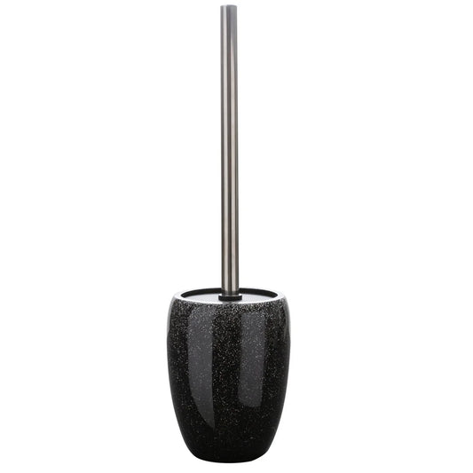 Glitter Toilet Bowl Brush and Canister Set